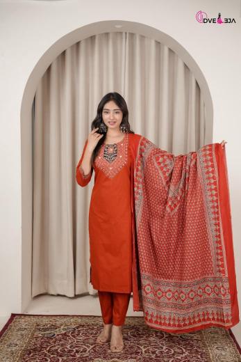 Dveeja sadhana 3pcs wholesale mantra kurtis